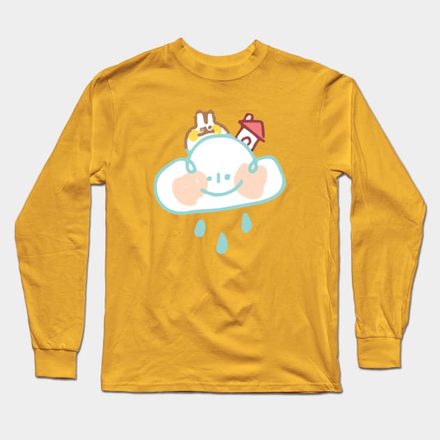 Home on a Cloud Long Sleeve T-Shirt by liliuhms